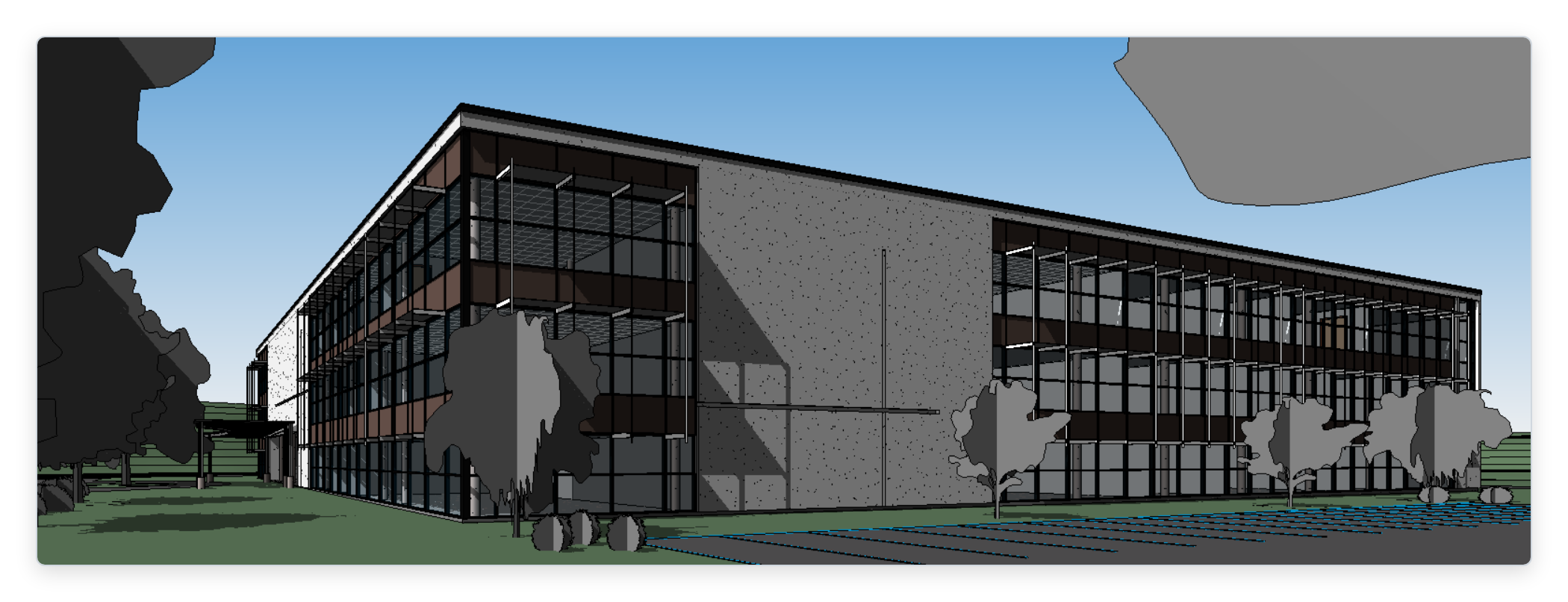 View exported by revit_export_view from the Revit sample project
